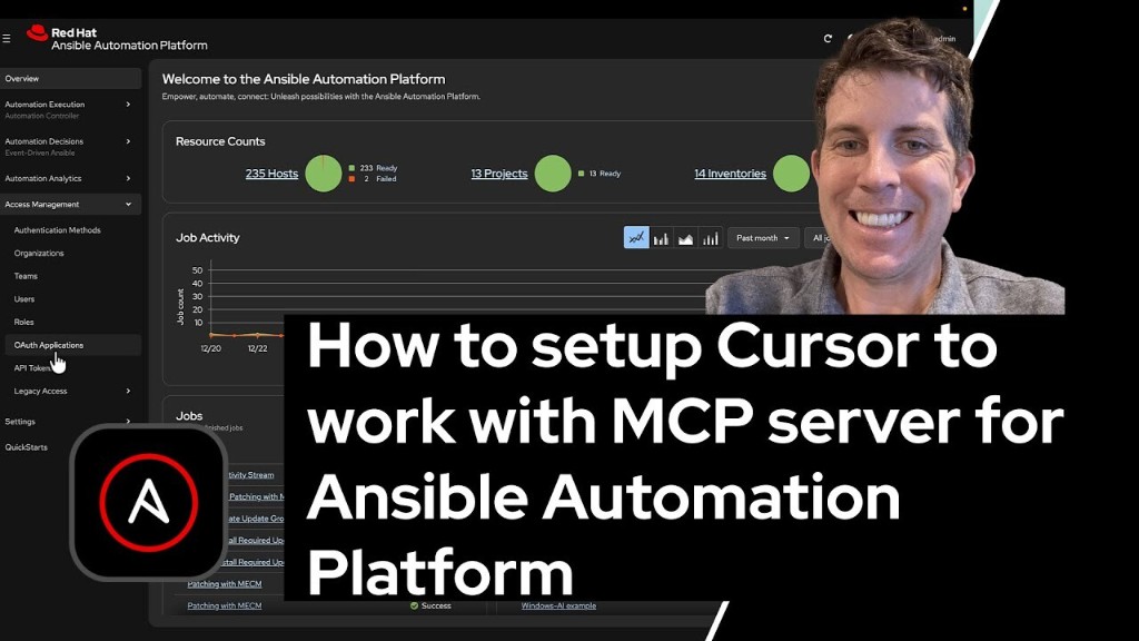 How to set up Cursor to work with MCP server for Ansible Automation Platform